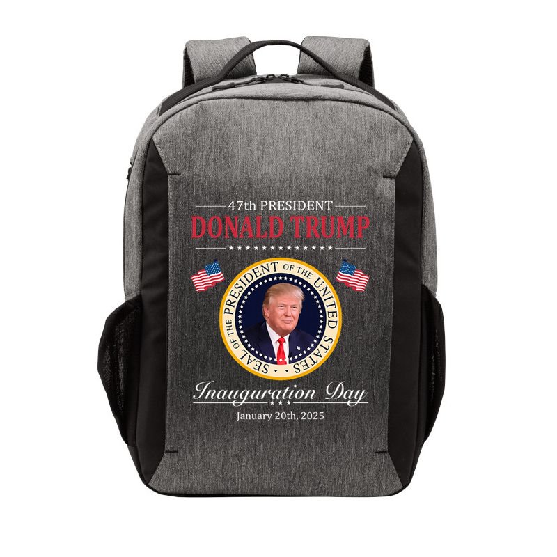 Donald Trump 4th President Inauguration Day Vector Backpack