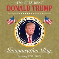 Donald Trump 4th President Inauguration Day Garment-Dyed Women's Muscle Tee