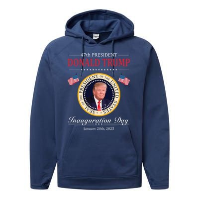 Donald Trump 4th President Inauguration Day Performance Fleece Hoodie