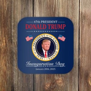 Donald Trump 4th President Inauguration Day Coaster