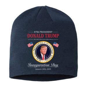 Donald Trump 4th President Inauguration Day Sustainable Beanie