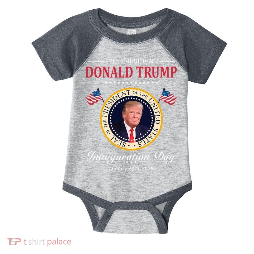 Donald Trump 4th President Inauguration Day Infant Baby Jersey Bodysuit
