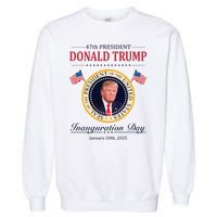 Donald Trump 4th President Inauguration Day Garment-Dyed Sweatshirt