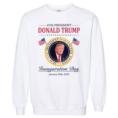 Donald Trump 4th President Inauguration Day Garment-Dyed Sweatshirt