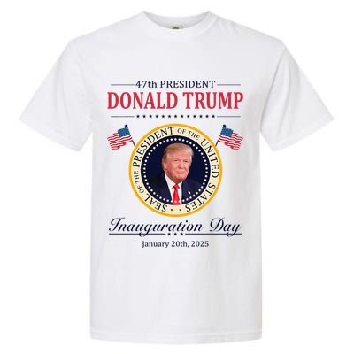 Donald Trump 4th President Inauguration Day Garment-Dyed Heavyweight T-Shirt