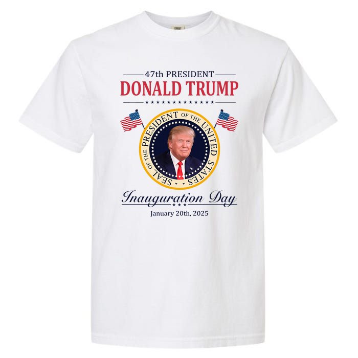 Donald Trump 4th President Inauguration Day Garment-Dyed Heavyweight T-Shirt