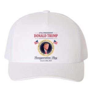 Donald Trump 4th President Inauguration Day Yupoong Adult 5-Panel Trucker Hat