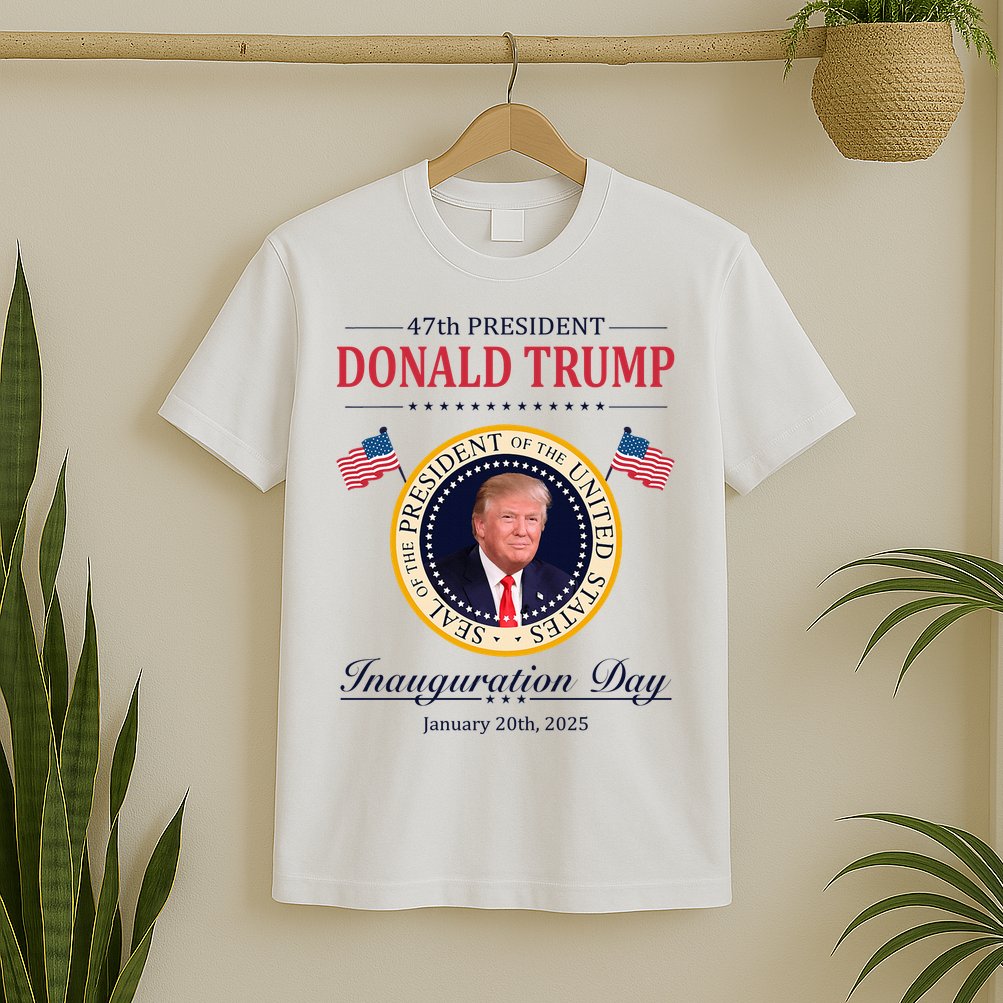 Donald Trump 4th President Inauguration Day T-Shirt