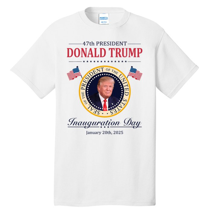 Donald Trump 4th President Inauguration Day Tall T-Shirt