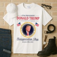 Donald Trump 4th President Inauguration Day Tall T-Shirt