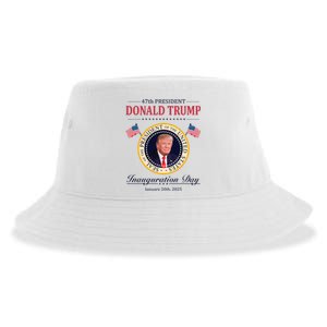 Donald Trump 4th President Inauguration Day Sustainable Bucket Hat