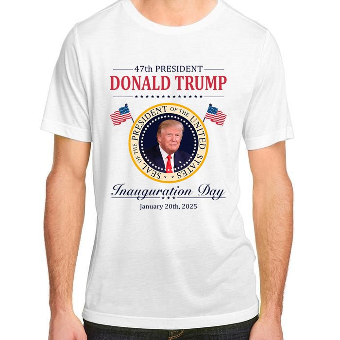 Donald Trump 4th President Inauguration Day Adult ChromaSoft Performance T-Shirt