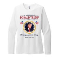 Donald Trump 4th President Inauguration Day Womens CVC Long Sleeve Shirt