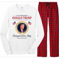 Donald Trump 4th President Inauguration Day Long Sleeve Pajama Set