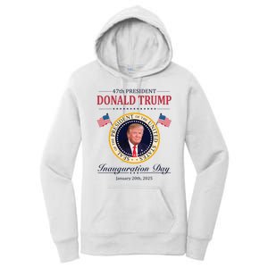 Donald Trump 4th President Inauguration Day Women's Pullover Hoodie