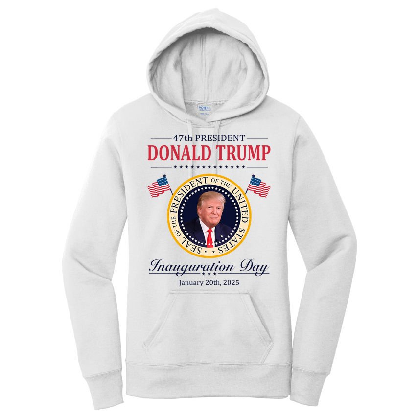Donald Trump 4th President Inauguration Day Women's Pullover Hoodie