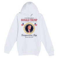 Donald Trump 4th President Inauguration Day Premium Pullover Hoodie