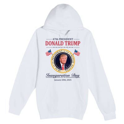 Donald Trump 4th President Inauguration Day Premium Pullover Hoodie