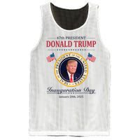 Donald Trump 4th President Inauguration Day Mesh Reversible Basketball Jersey Tank