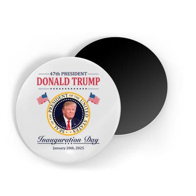 Donald Trump 4th President Inauguration Day Magnet