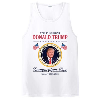 Donald Trump 4th President Inauguration Day PosiCharge Competitor Tank