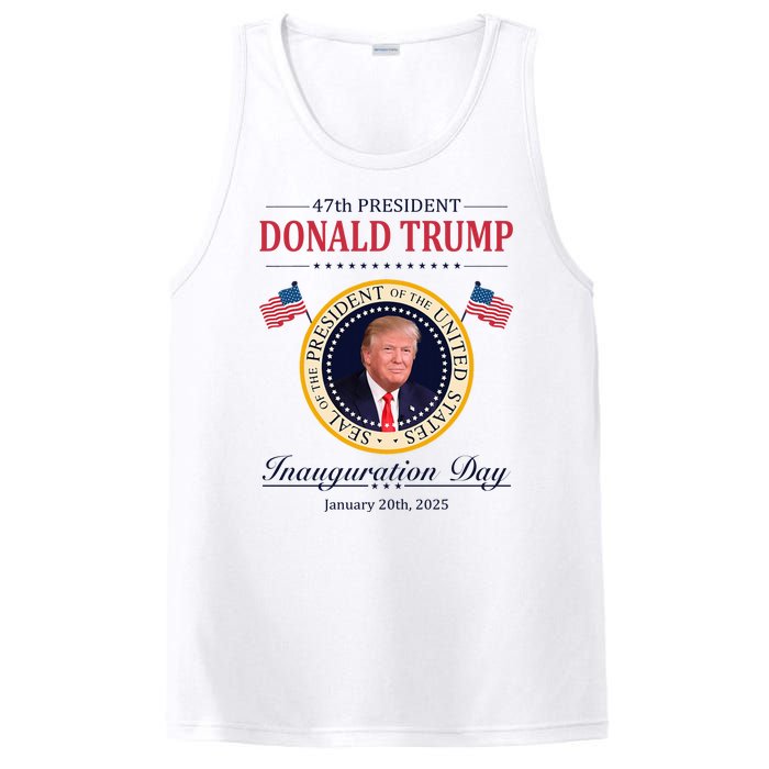 Donald Trump 4th President Inauguration Day PosiCharge Competitor Tank