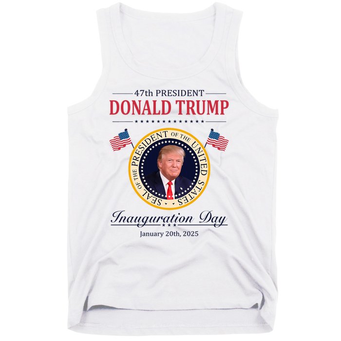 Donald Trump 4th President Inauguration Day Tank Top