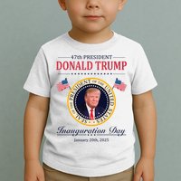 Donald Trump 4th President Inauguration Day Toddler T-Shirt