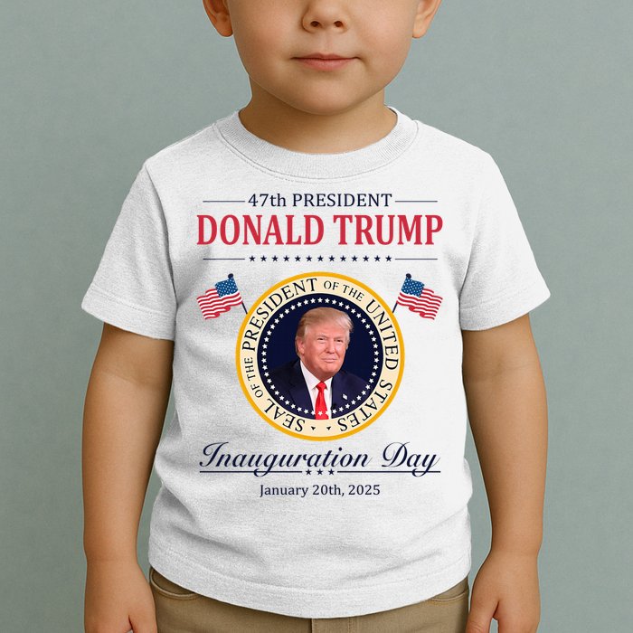 Donald Trump 4th President Inauguration Day Toddler T-Shirt