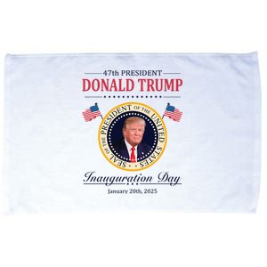 Donald Trump 4th President Inauguration Day Microfiber Hand Towel