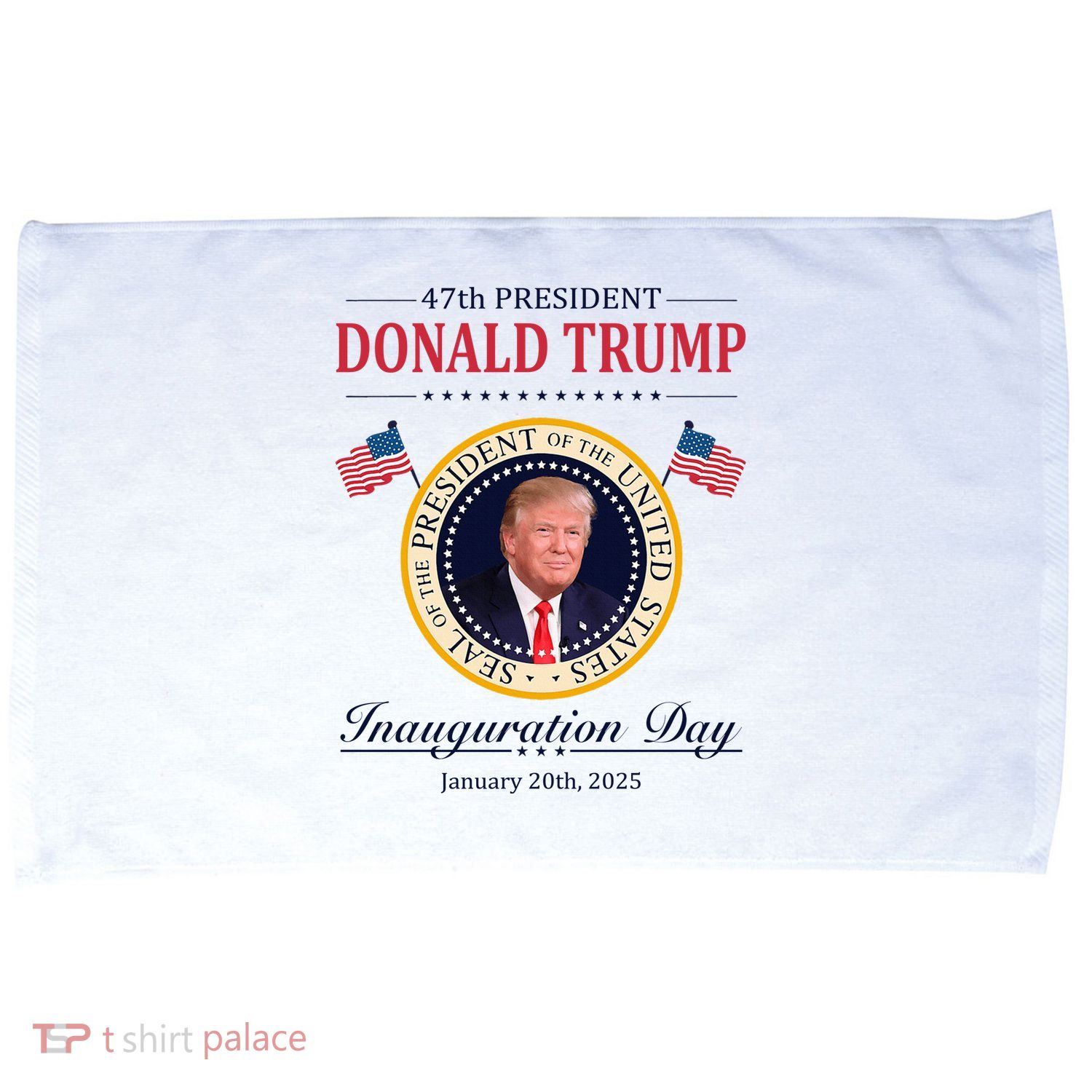 Donald Trump 4th President Inauguration Day Microfiber Hand Towel