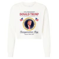 Donald Trump 4th President Inauguration Day Cropped Pullover Crew