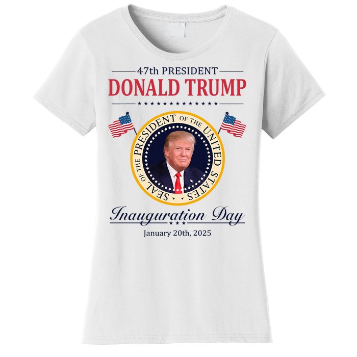 Donald Trump 4th President Inauguration Day Women's T-Shirt