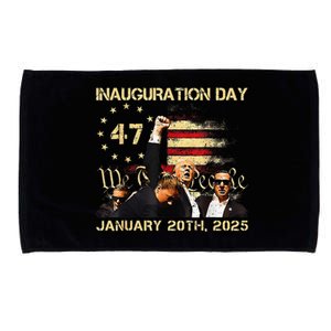 Donald Trump 47th President Inauguration Day 2025 Microfiber Hand Towel