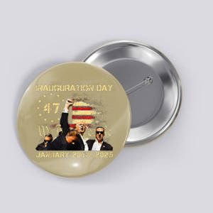 Donald Trump 47th President Inauguration Day 2025 Button