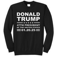 Donald Trump 47th President 2025 Inauguration Usa Patriotic Sweatshirt