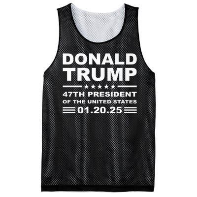 Donald Trump 47th President 2025 Inauguration Usa Patriotic Mesh Reversible Basketball Jersey Tank