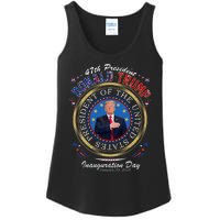 Donald Trump 47th President Inauguration 2025 Supporters Ladies Essential Tank