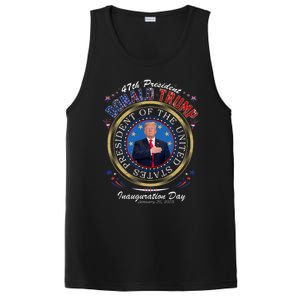 Donald Trump 47th President Inauguration 2025 Supporters PosiCharge Competitor Tank