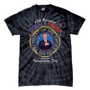 Donald Trump 47th President Inauguration 2025 Supporters Tie-Dye T-Shirt