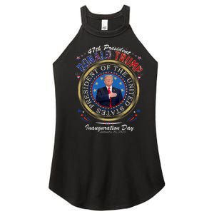 Donald Trump 47th President Inauguration 2025 Supporters Women's Perfect Tri Rocker Tank