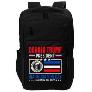 Donald Trump 47th President Inauguration Day January 20 2025 Impact Tech Backpack