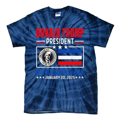 Donald Trump 47th President Inauguration Day January 20 2025 Tie-Dye T-Shirt