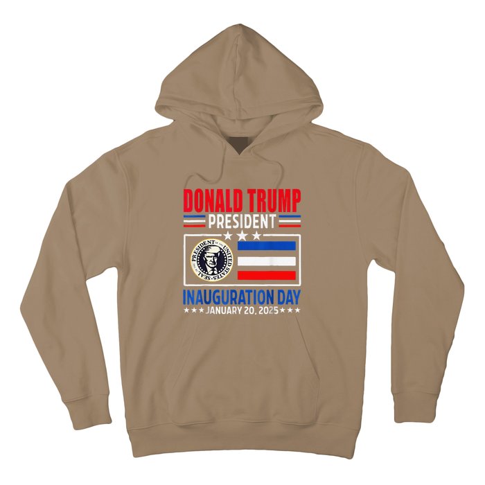 Donald Trump 47th President Inauguration Day January 20 2025 Hoodie