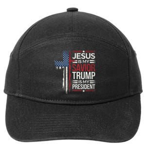 Donald Trump 47th President Inauguration Day 2025 Fans 7-Panel Snapback Hat