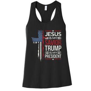 Donald Trump 47th President Inauguration Day 2025 Fans Women's Racerback Tank