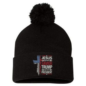 Donald Trump 47th President Inauguration Day 2025 Fans Pom Pom 12in Knit Beanie