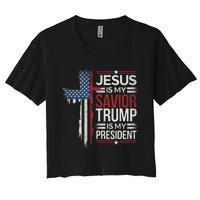 Donald Trump 47th President Inauguration Day 2025 Fans Women's Crop Top Tee