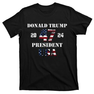 Donald Trump 47 President Usa Trump Take America Election T-Shirt