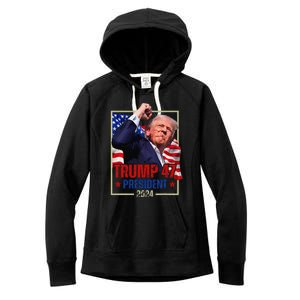 Donald Trump 47 President 2024 Trump Inauguration Day Women's Fleece Hoodie